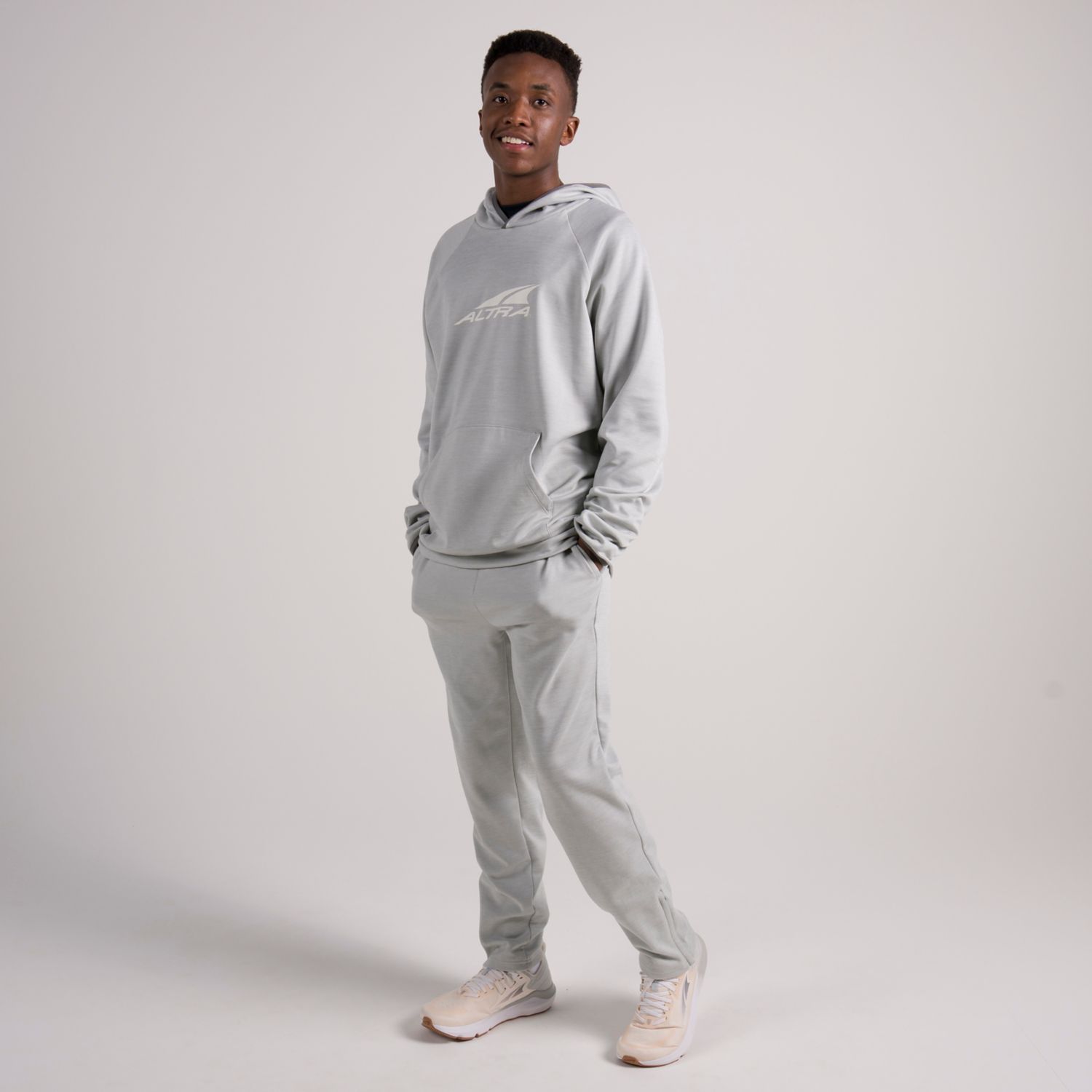 Altra Everyday Men's Hoodie Grey | South Africa-26403179